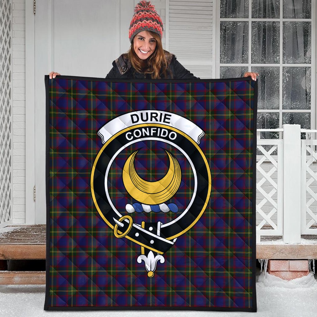 Durie Tartan Crest Quilt