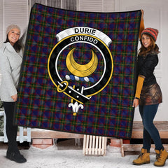 Durie Tartan Crest Quilt