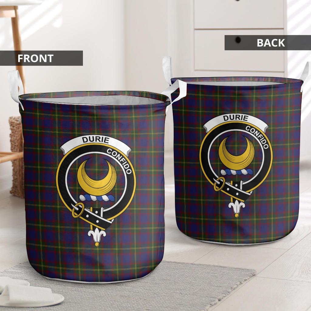 Durie Tartan Crest Laundry Basket