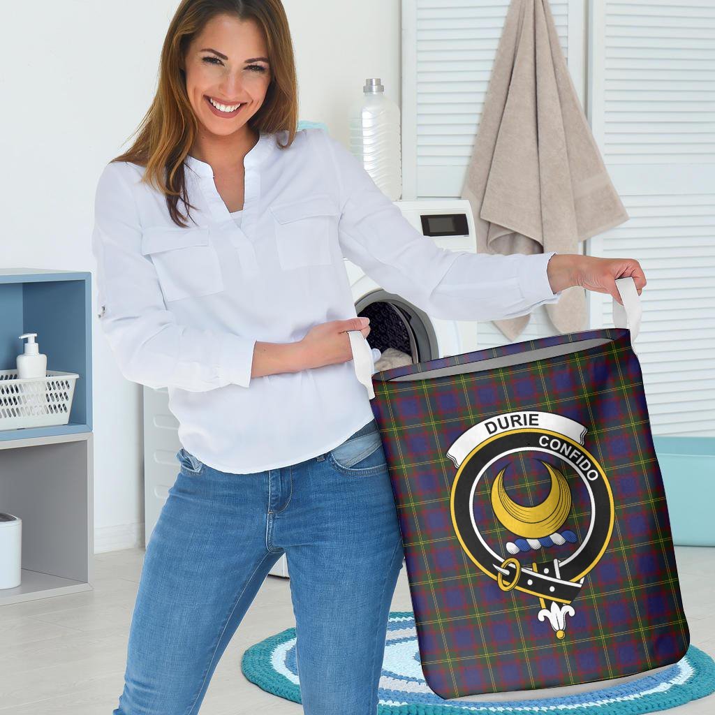 Durie Tartan Crest Laundry Basket