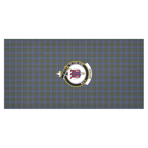 Ogilvie Tartan Crest Tablecloth