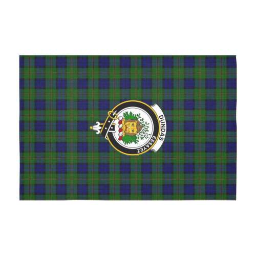 Dundas Tartan Crest Tablecloth