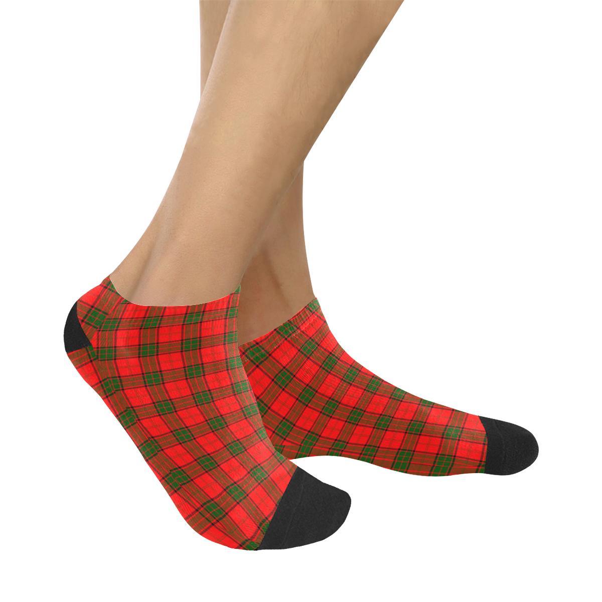 Maxwell Modern Tartan Ankle Socks