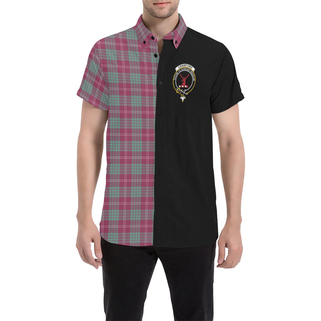 Crawford Ancient Tartan Crest Men Shirt