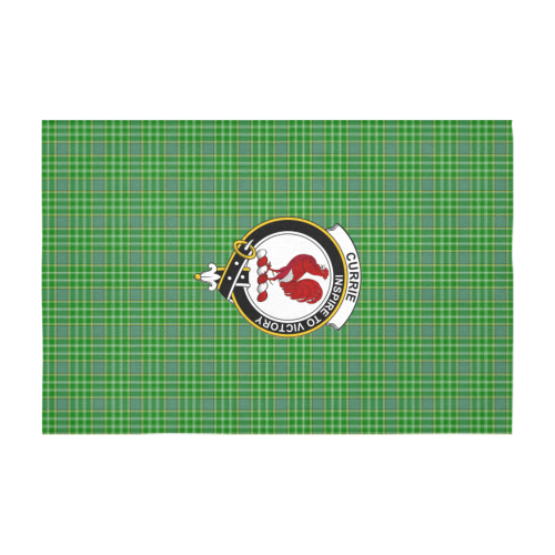 Currie Tartan Crest Tablecloth