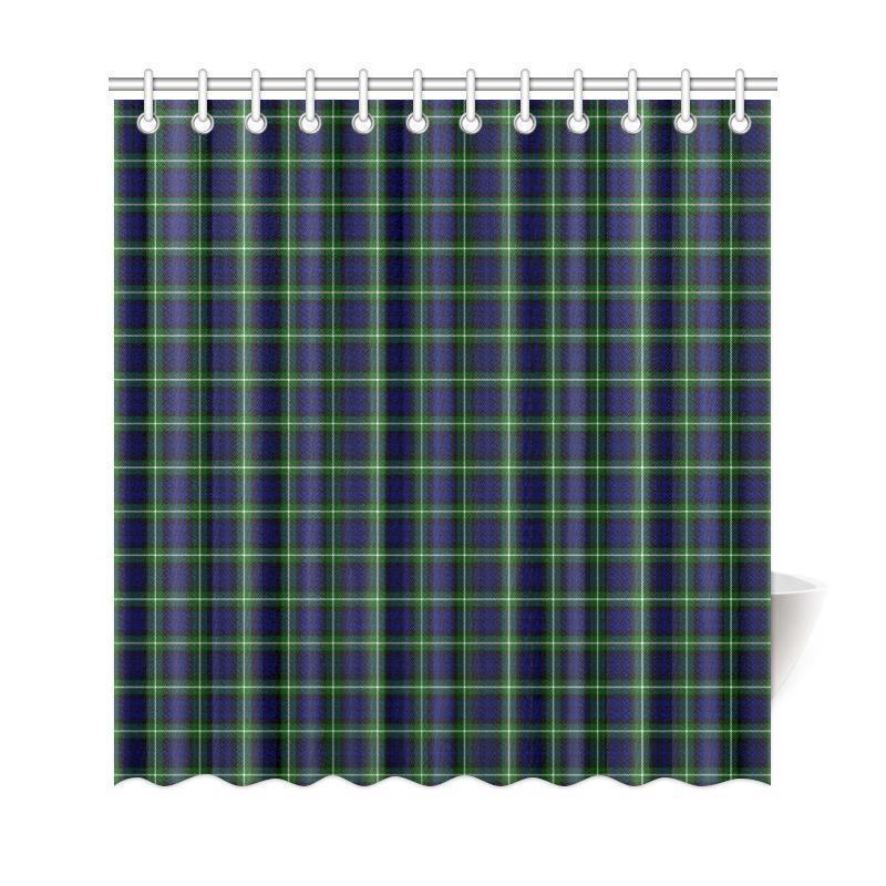 Lamont Modern Tartan Shower Curtain