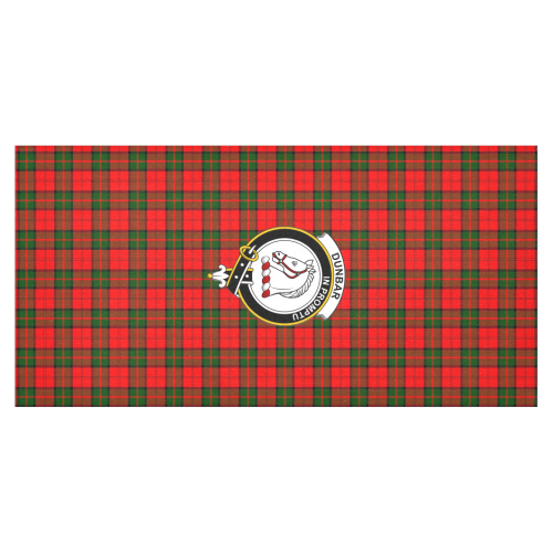 Dunbar Tartan Crest Tablecloth