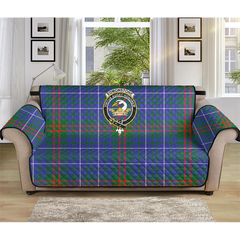 Edmonstone Tartan Crest Sofa Protector