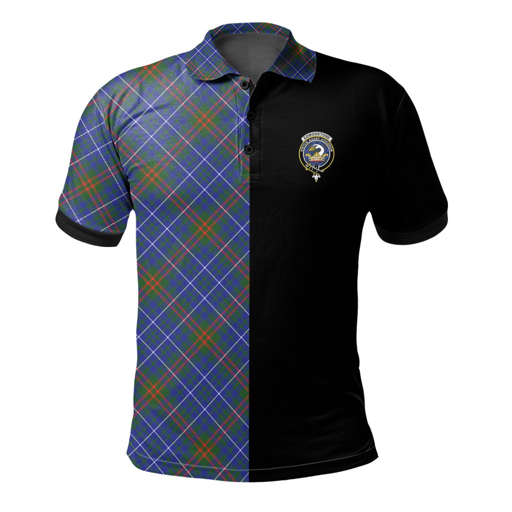 Edmonstone Tartan Polo Shirt Half of Me - Cross Style