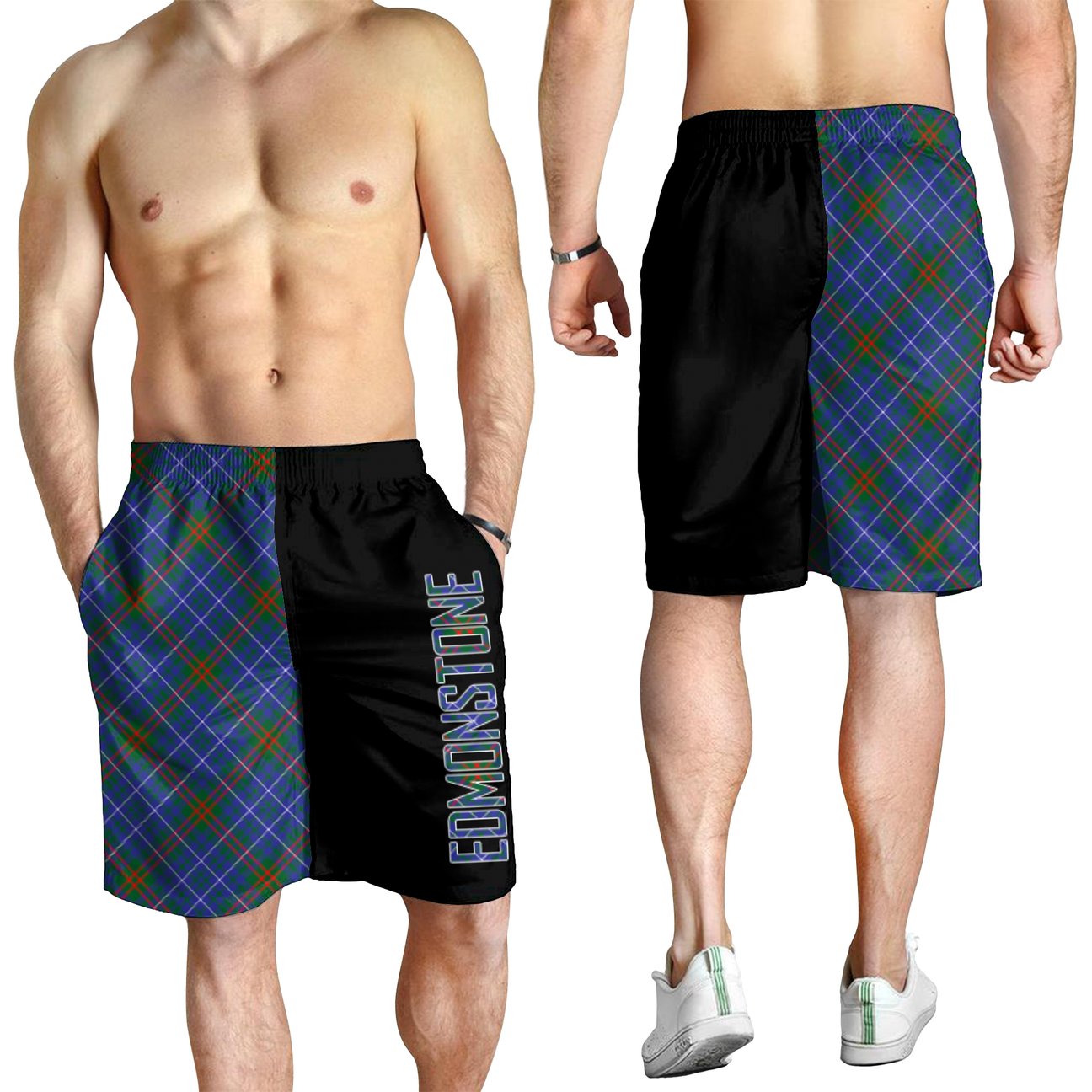 Edmonstone Tartan Crest Men's Short - Cross Style