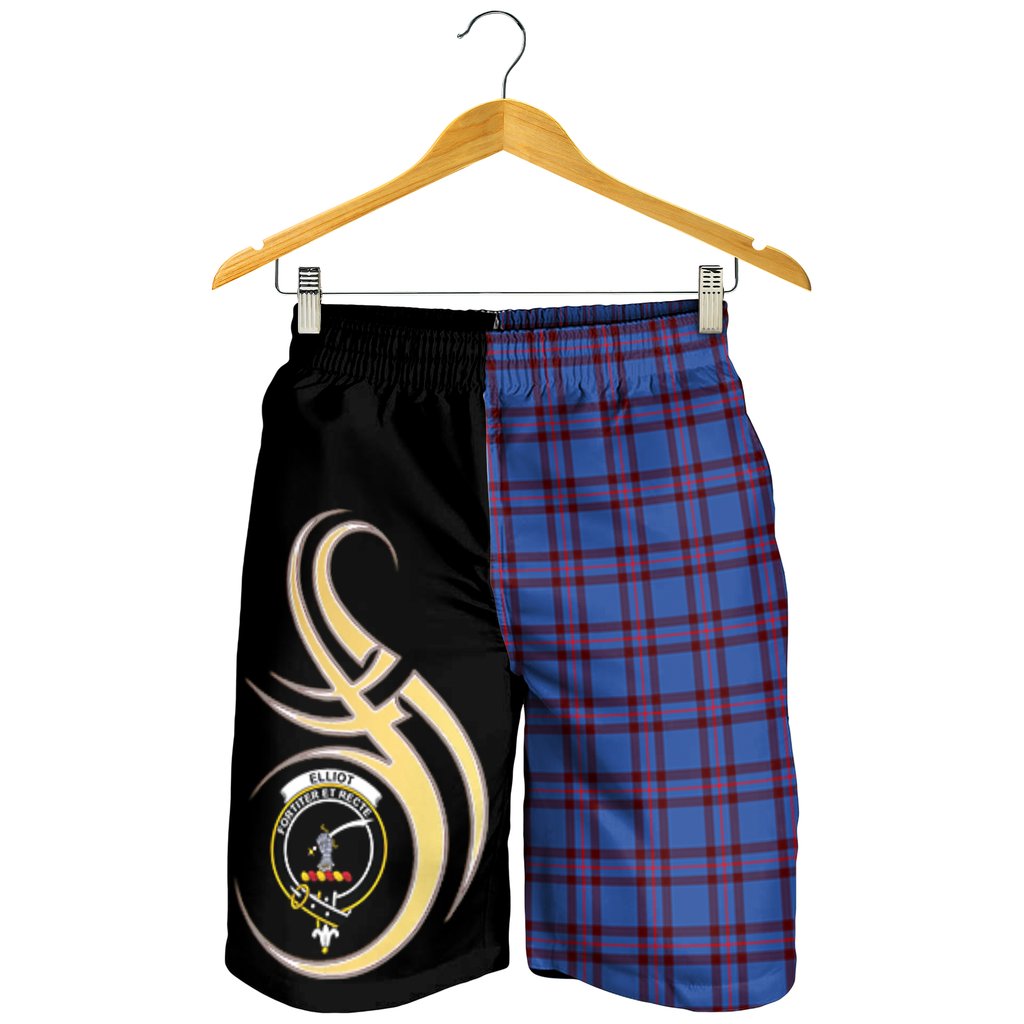 Elliot Modern Tartan Crest Men's Short PM8