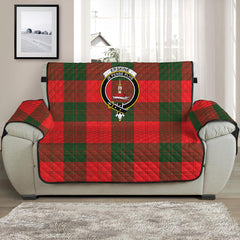 Erskine Modern Tartan Crest Sofa Protector