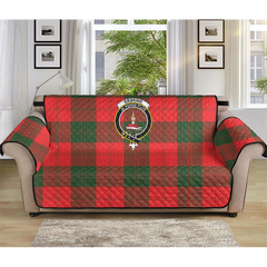 Erskine Modern Tartan Crest Sofa Protector