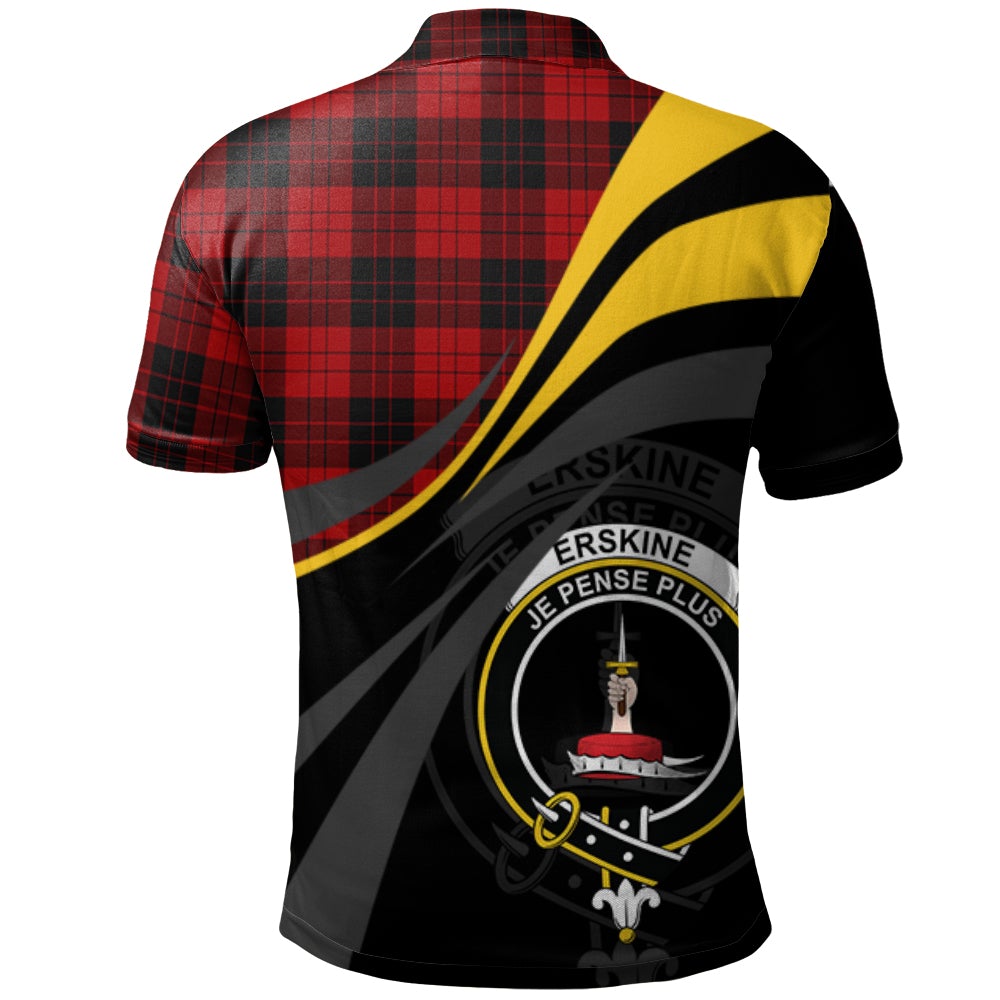 Erskine Paton Tartan Polo Shirt - Royal Coat Of Arms Style