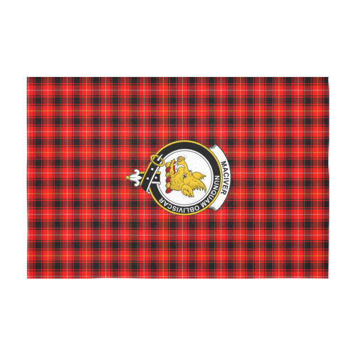 MacIver Tartan Crest Tablecloth