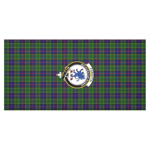 Forsyth Tartan Crest Tablecloth