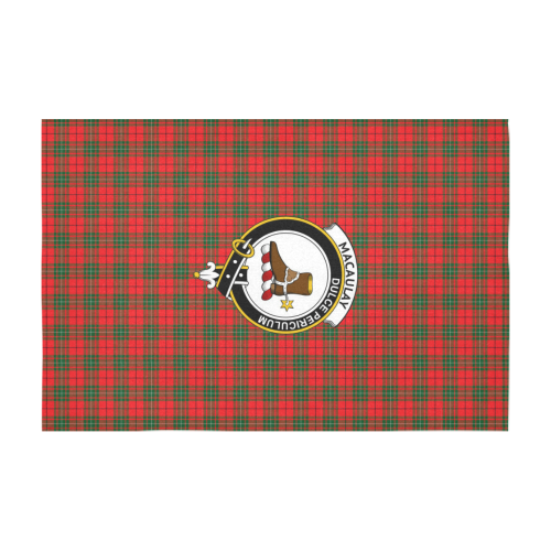 MacAulay Tartan Crest Tablecloth