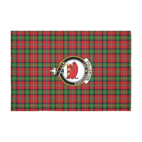 Fullerton Tartan Crest Tablecloth