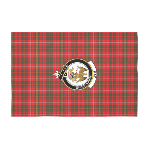 Hay Tartan Crest Tablecloth