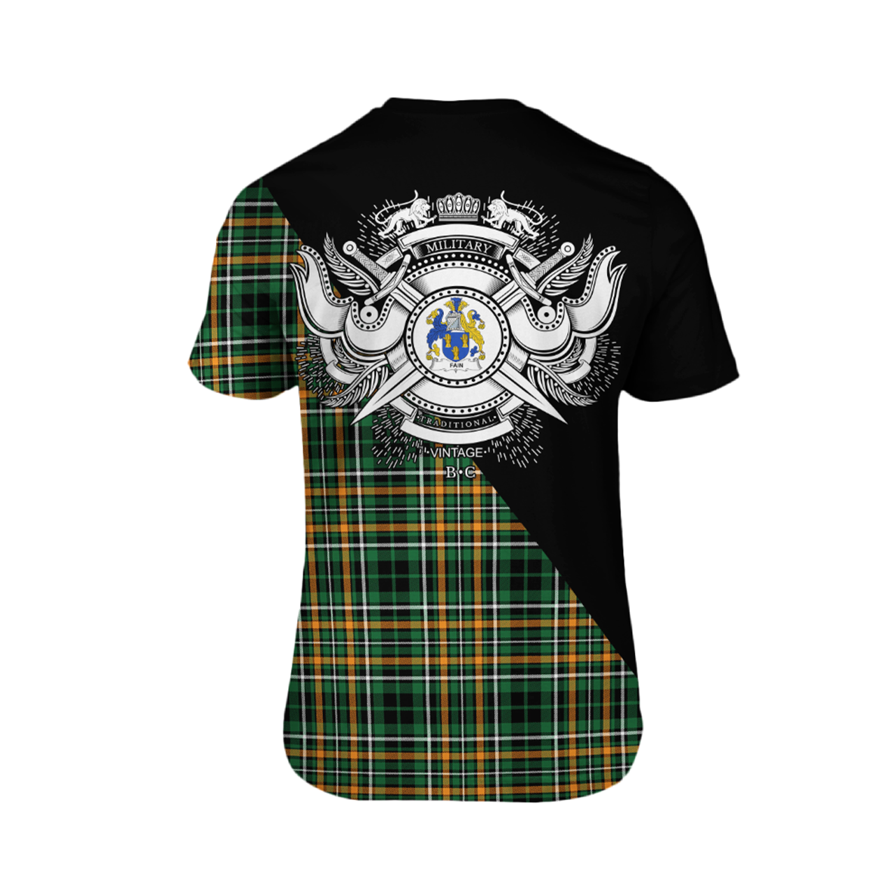 Fain Tartan - Military T-Shirt