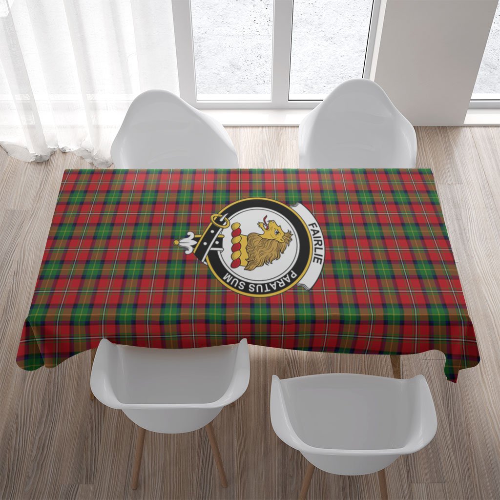 Fairlie Tartan Crest Tablecloth