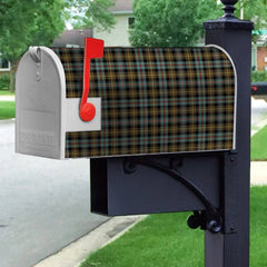 Farquharson Weathered Tartan Crest Mailbox