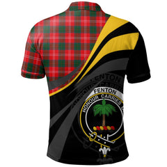 Fenton Tartan Polo Shirt - Royal Coat Of Arms Style