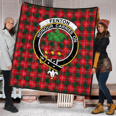 Fenton Tartan Crest Quilt