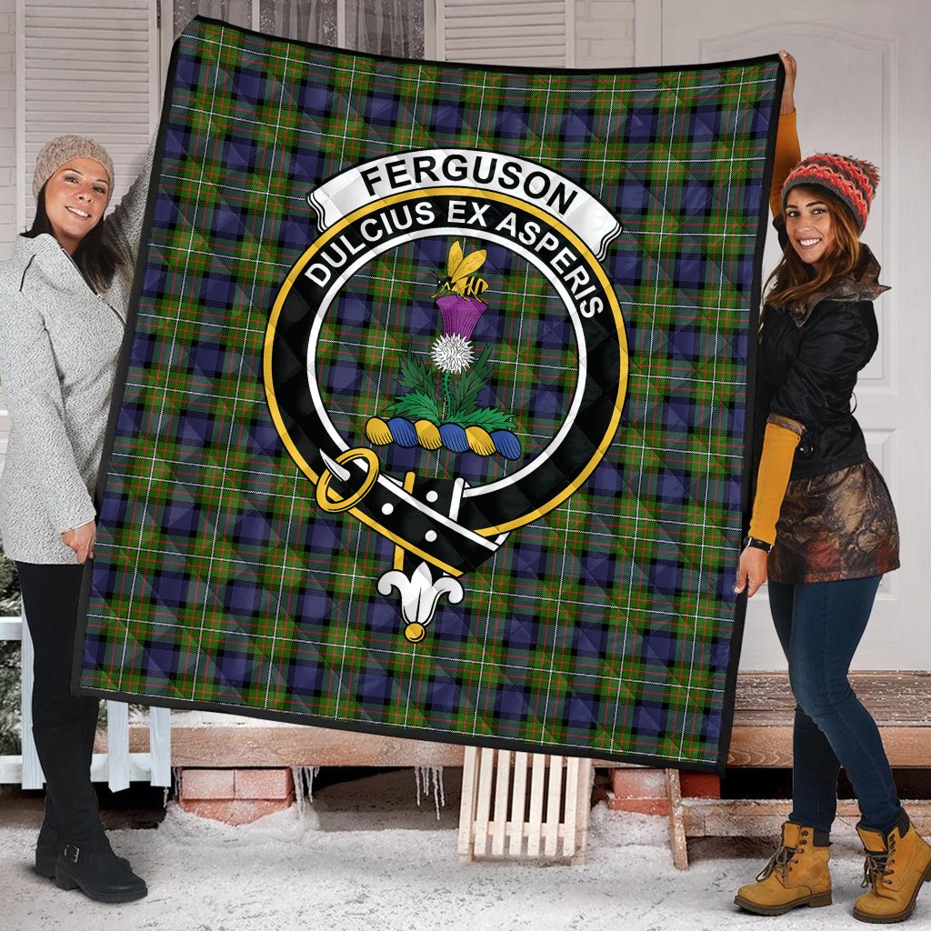 Ferguson Modern Tartan Crest Quilt