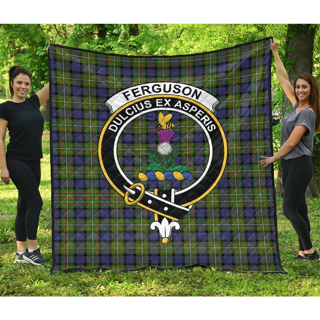 Ferguson Modern Tartan Crest Quilt