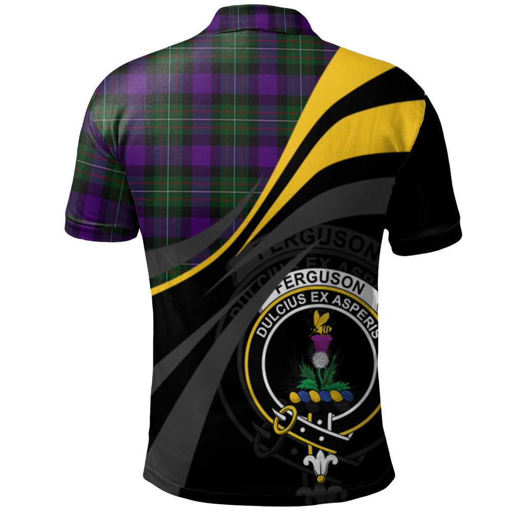 Ferguson Unidentified Tartan Polo Shirt - Royal Coat Of Arms Style