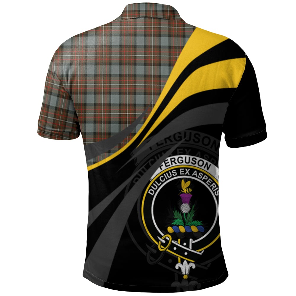 Ferguson Weathered Tartan Polo Shirt - Royal Coat Of Arms Style