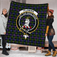 Fleming Tartan Crest Quilt