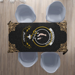 Fletcher Crest Tablecloth - Black Style