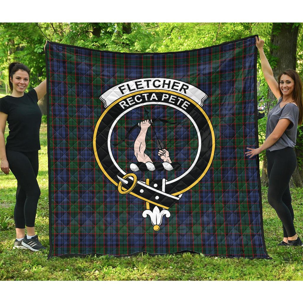 Fletcher Tartan Crest Quilt