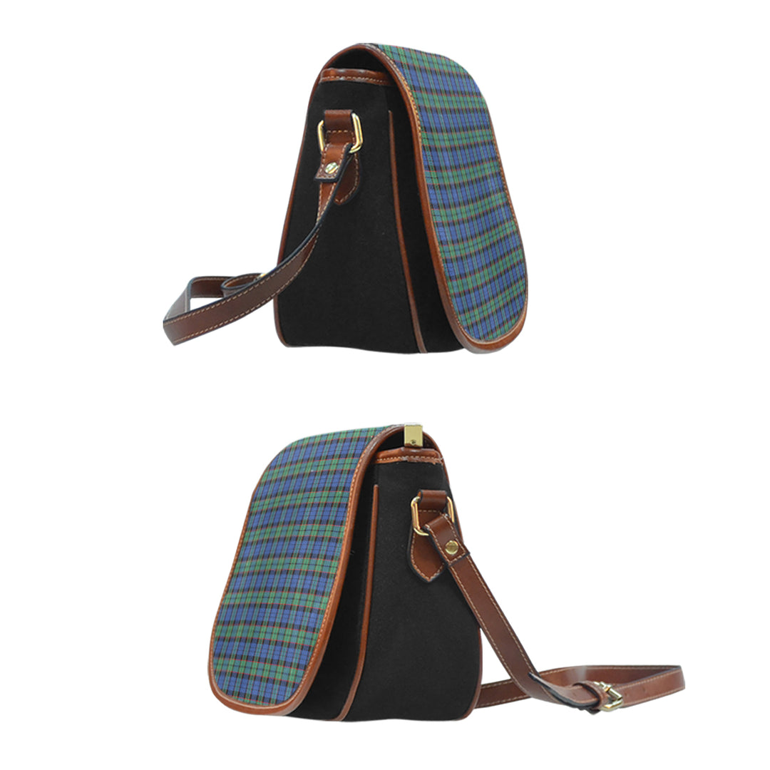 Fletcher Ancient Tartan Saddle Handbags