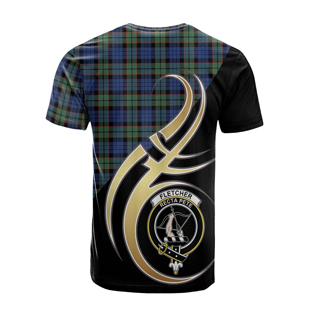 Fletcher Ancient Tartan T-shirt - Believe In Me Style