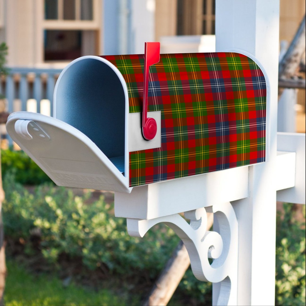 Forrester Tartan Crest Mailbox