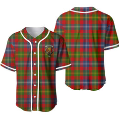 Forrester Tartan Unisex Baseball Jersey