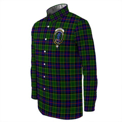 Forsyth Modern Tartan Long Sleeve Button Shirt