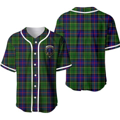 Forsyth Tartan Unisex Baseball Jersey