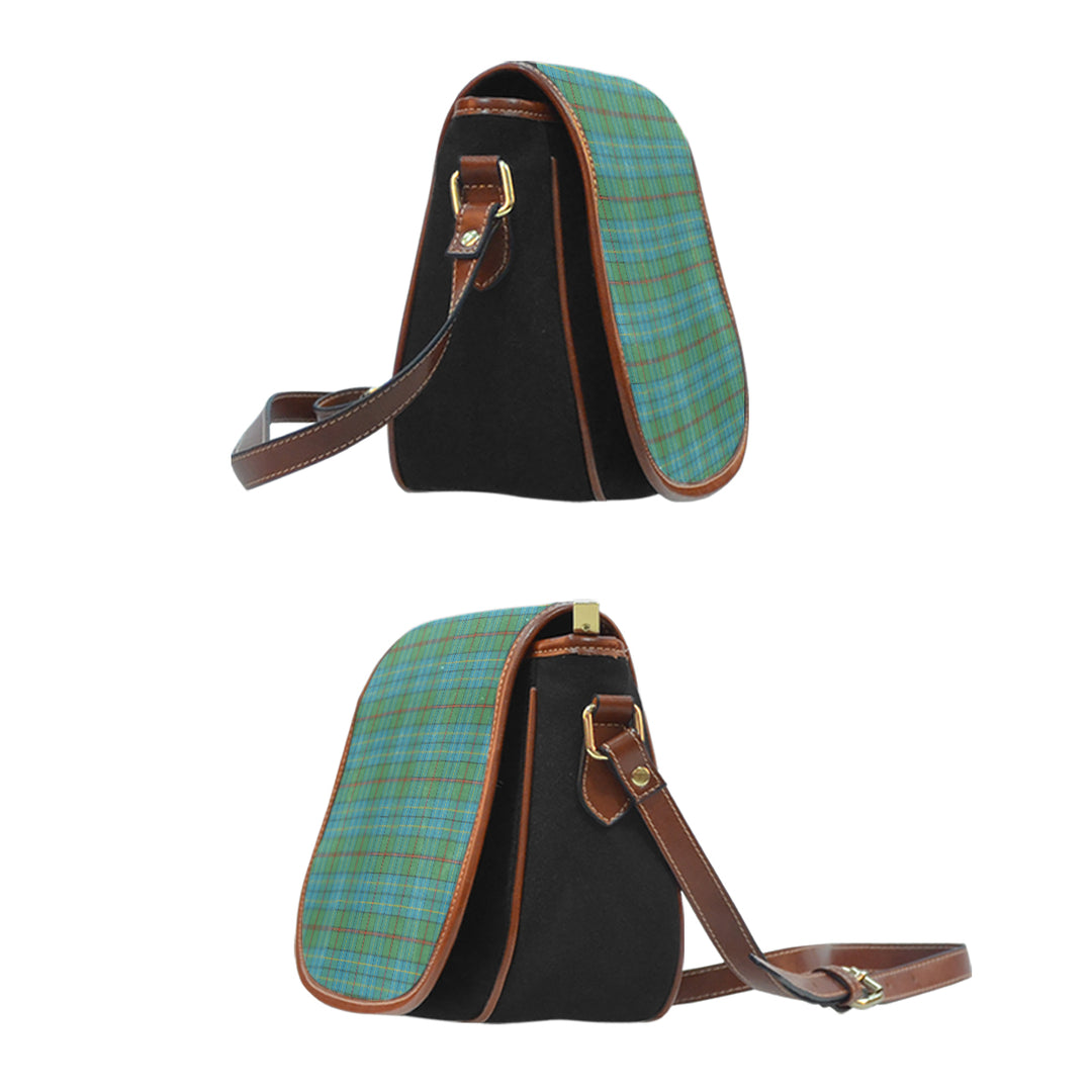 Fox Ancient Tartan Saddle Handbags