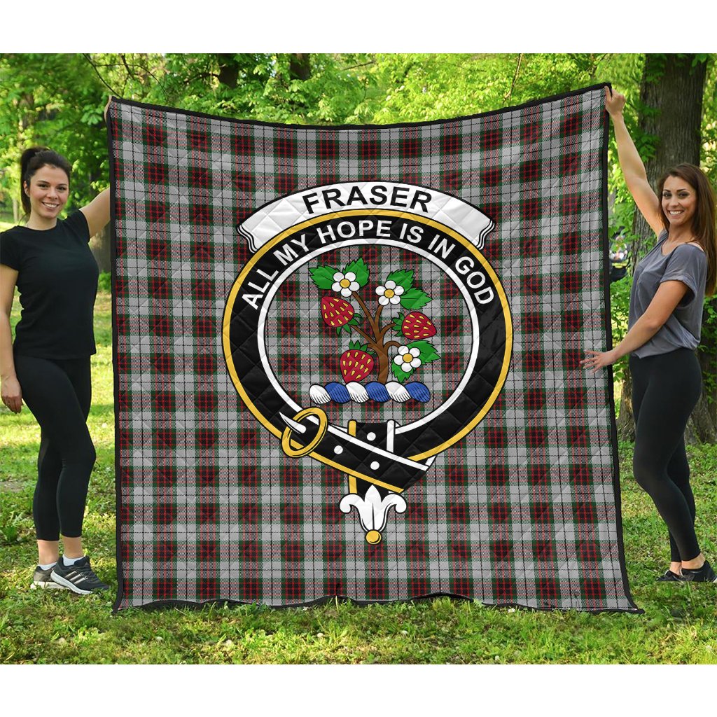 Fraser Dress Tartan Crest Quilt