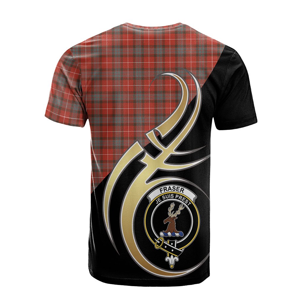 Fraser Weathered Tartan T-shirt - Believe In Me Style