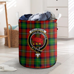 Fullerton Tartan Crest Laundry Basket