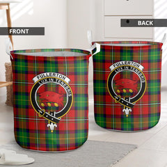 Fullerton Tartan Crest Laundry Basket