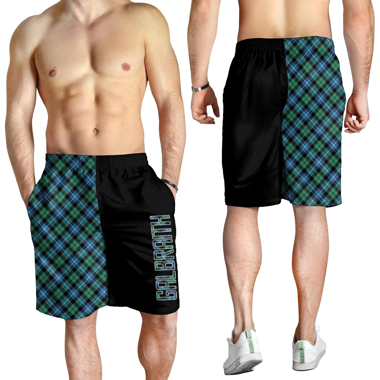 Galbraith Ancient Tartan Crest Men's Short - Cross Style