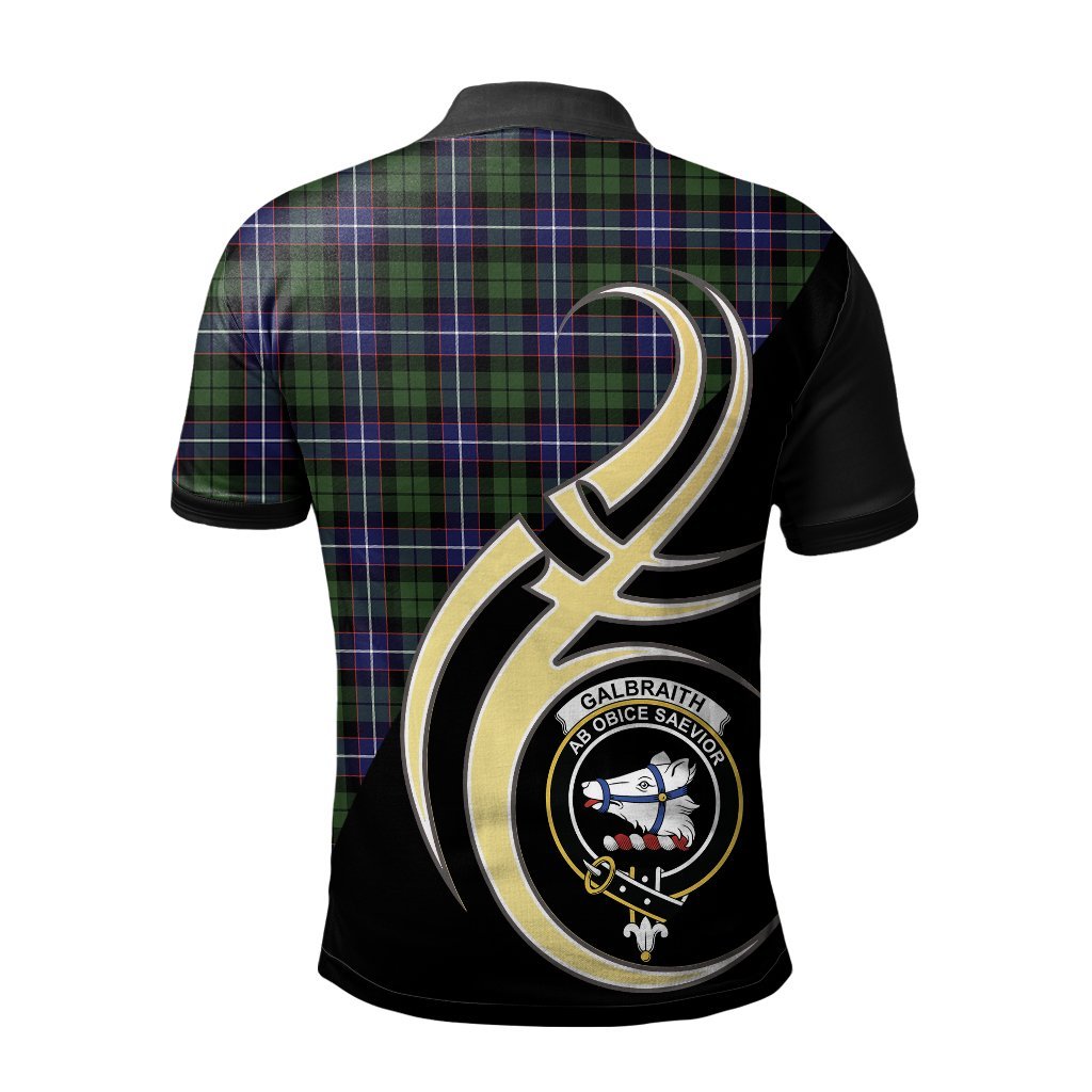 Galbraith Modern Tartan Polo Shirt - Believe In Me Style