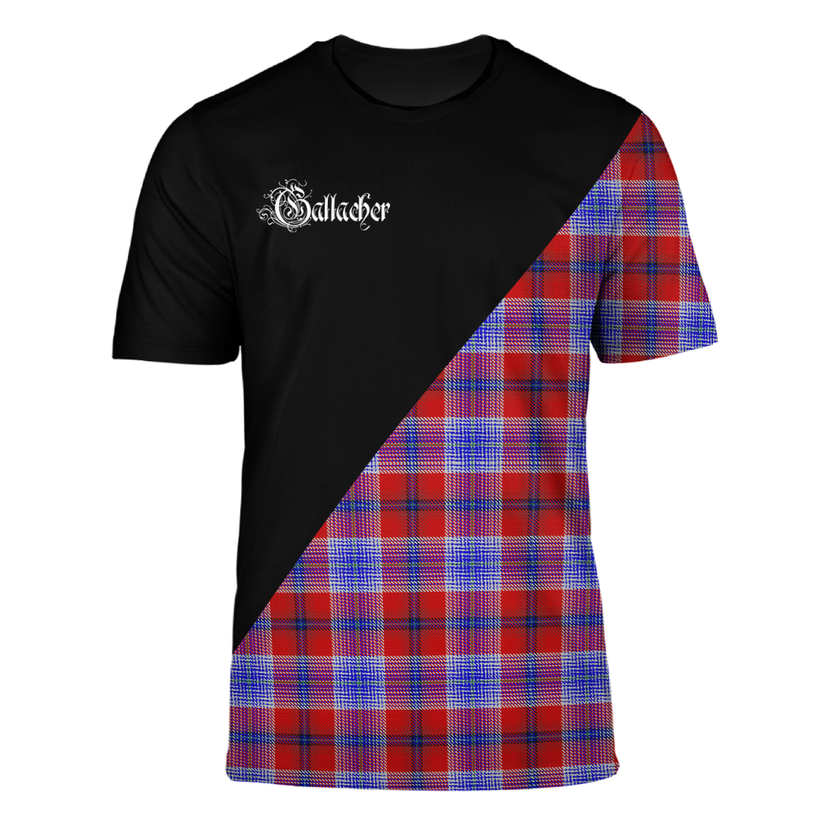 Gallacher 02 Tartan - Military T-Shirt