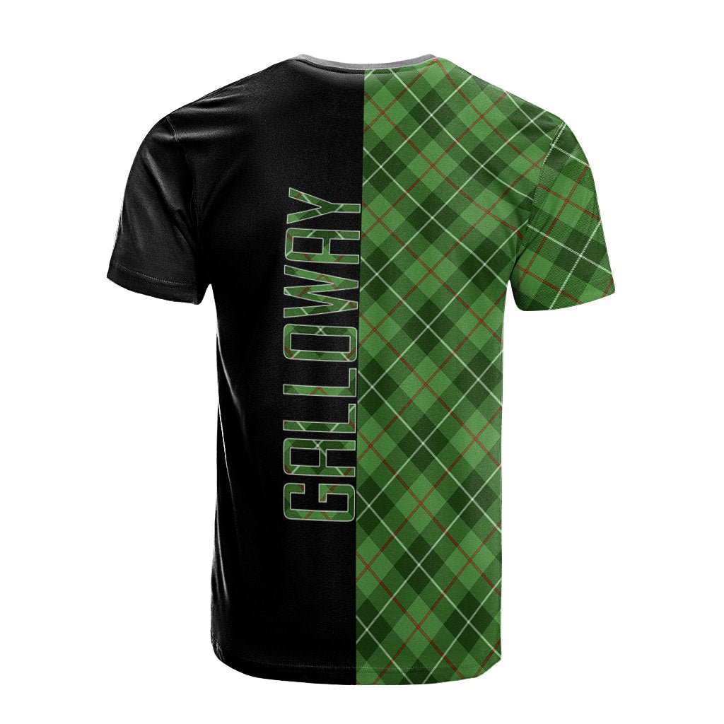 Galloway Tartan T-Shirt Half of Me - Cross Style